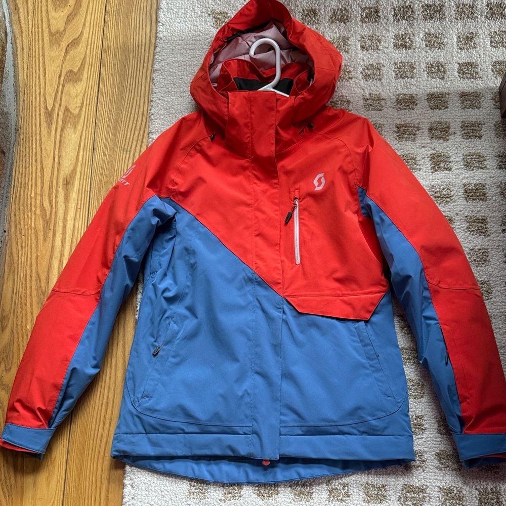 Scott Two-Tone Red and Blue Jacket